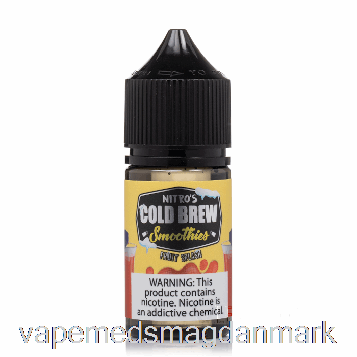 Vape Uden Nikotin Frugtsprøjt - Nitros Koldbryggesalt - 30ml 45mg